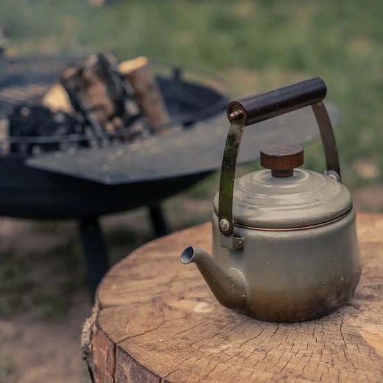 teapot - enamelware by barebones