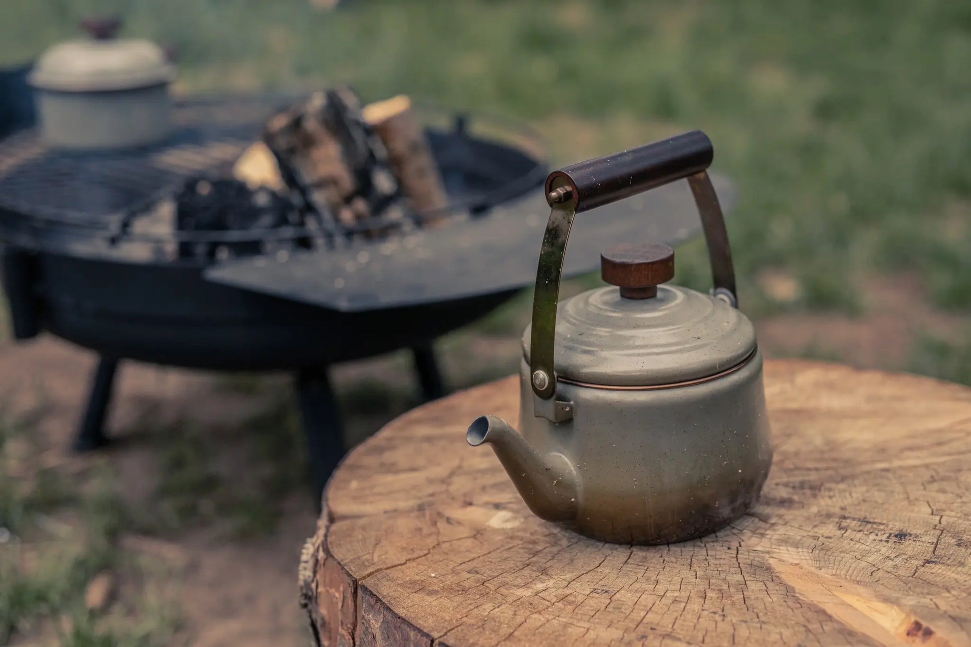 teapot - enamelware by barebones