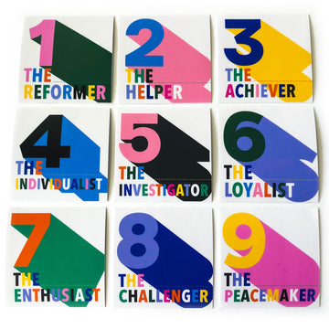 sticker - enneagram by stickers northwest