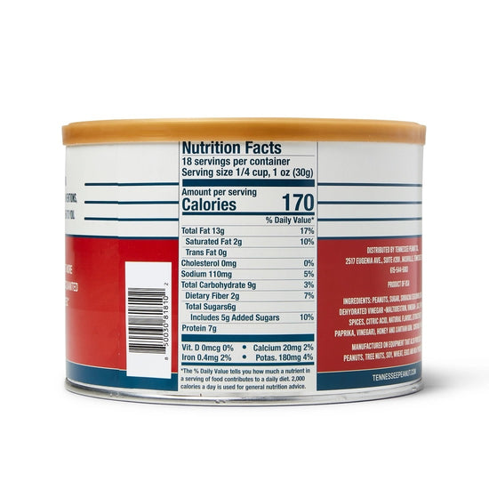snack - tennesee peanut by tennessee peanut co.