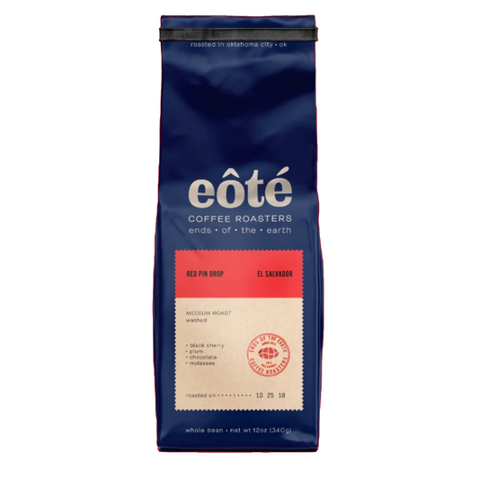 coffee eôté - 12oz - red pin drop by eote coffee