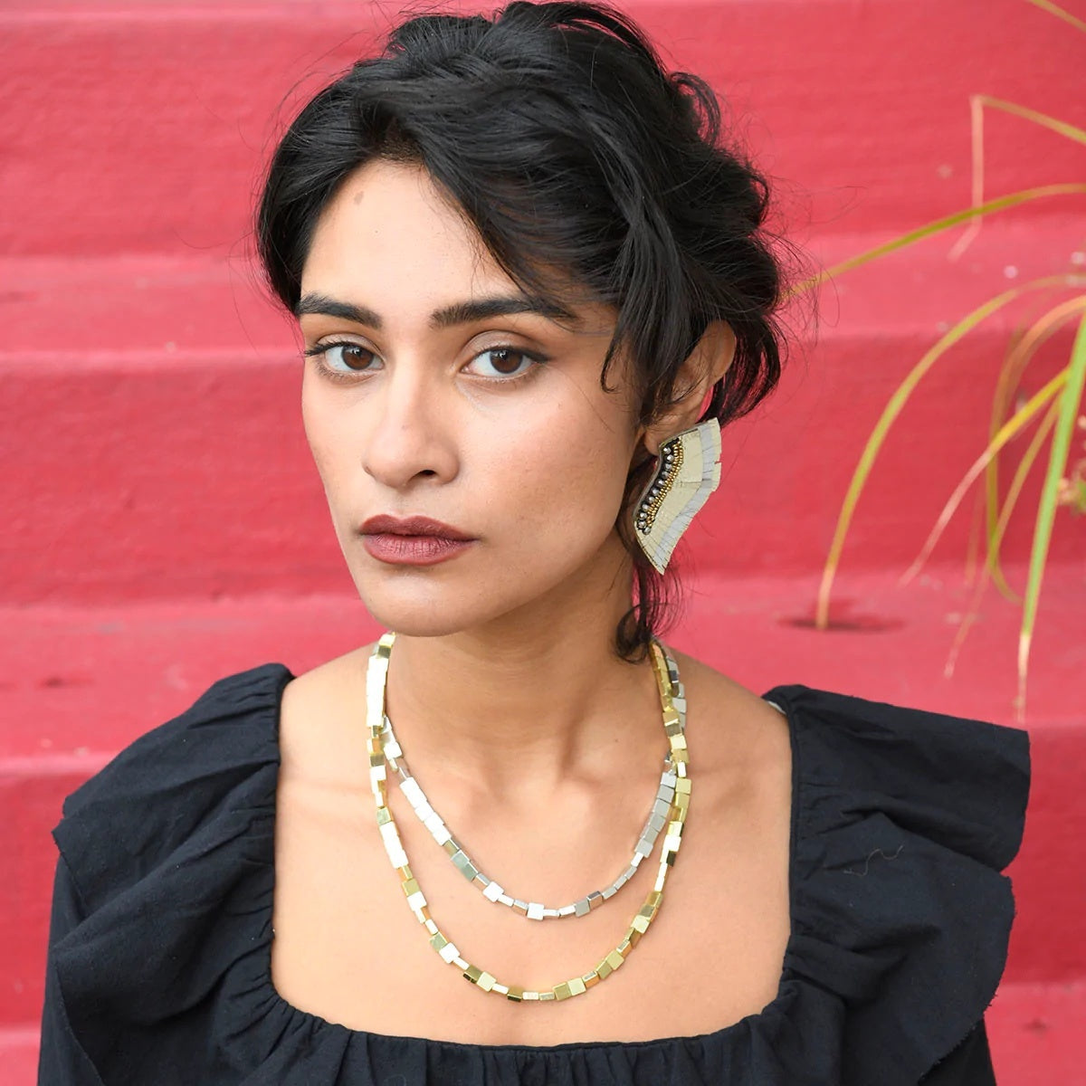 earrings - hera goddess by worldfinds
