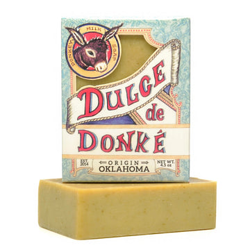 soap - donkey milk - eucalyptus mint moringa by dulce de donke