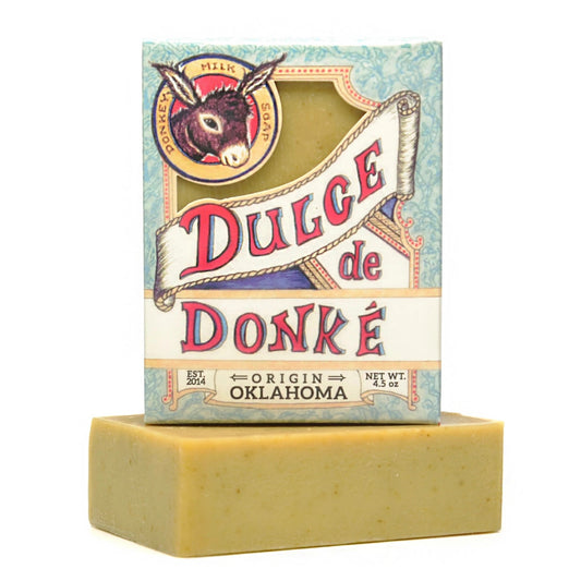 soap - donkey milk - eucalyptus mint moringa by dulce de donke