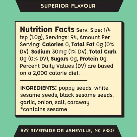 spices - everything bagel seasoning by spicewalla