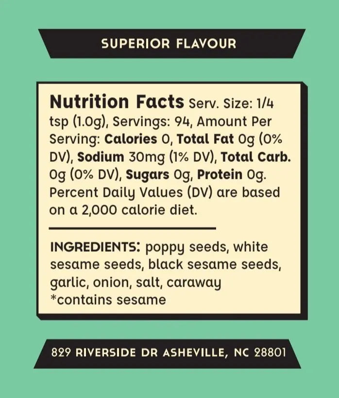 spices - everything bagel seasoning by spicewalla
