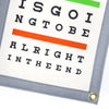 banner - camp flag - eye chart by oxford pennant