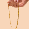 Necklace | Loom Twist Chain | 18KGP