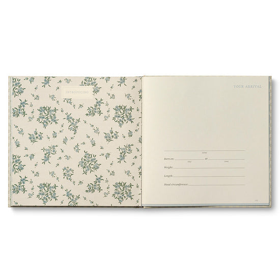 book - keepsake pregnancy journal - expecting you by compendium
