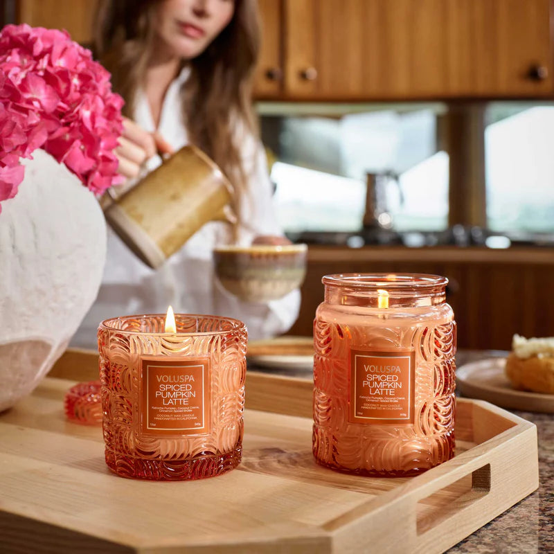 candle - spiced pumpkin latte by voluspa