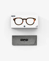 glasses readers - #c square - tortoise by izipizi