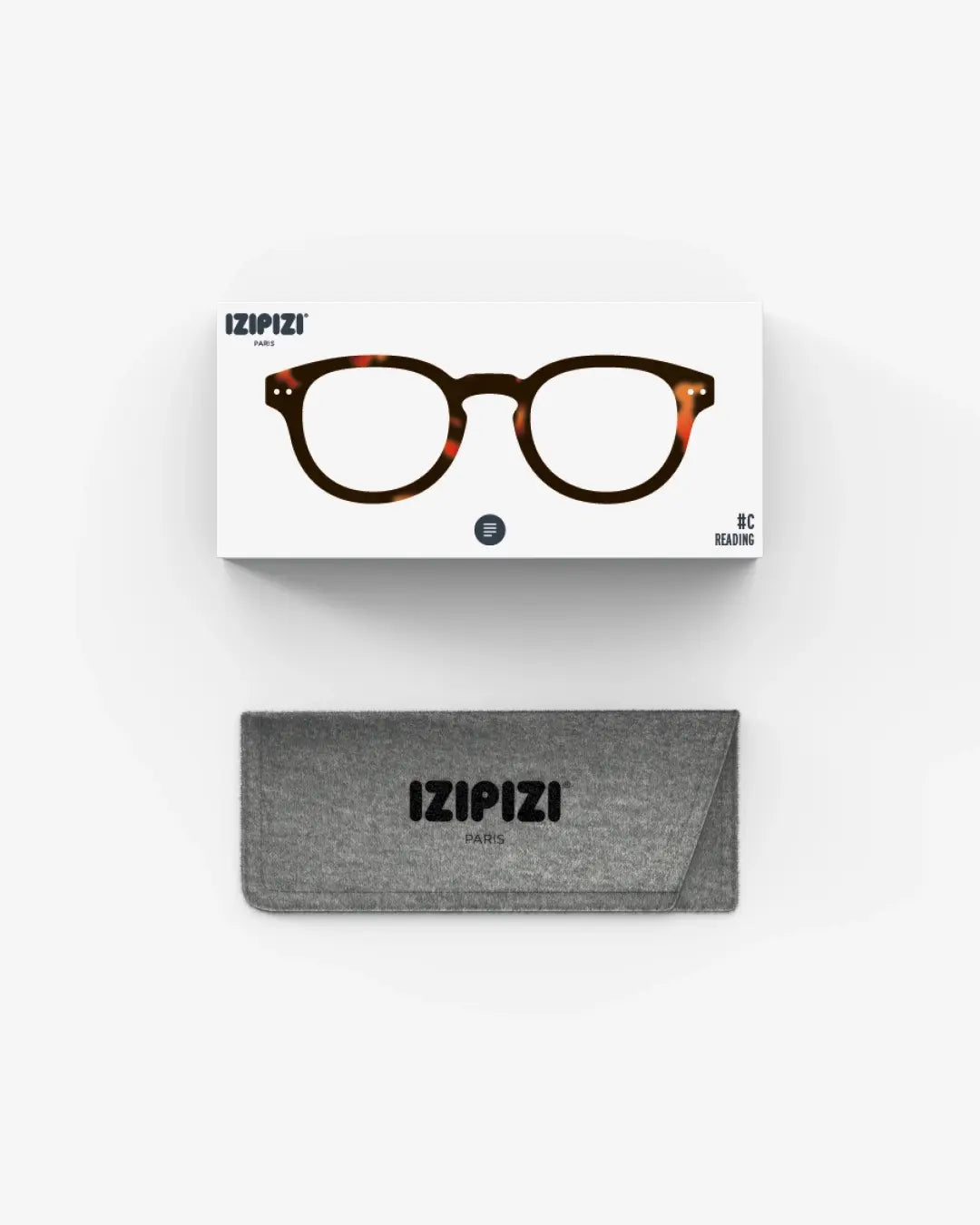 glasses readers - #c square - tortoise by izipizi
