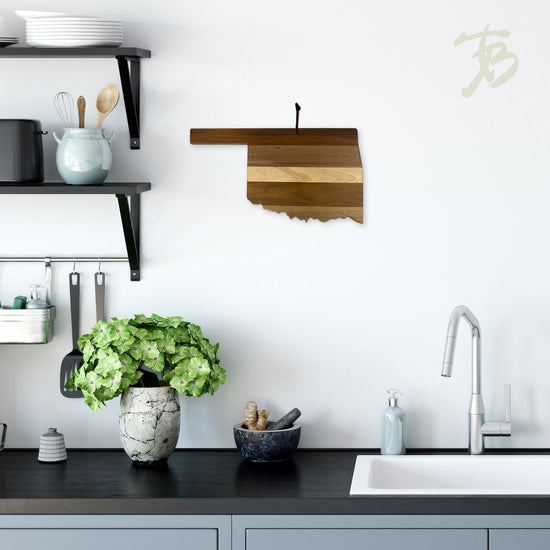 serving board - shiplap - oklahoma by totally bamboo