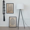 Garland | Oak Wood Beads + Cotton Tassel | Black | 36"L