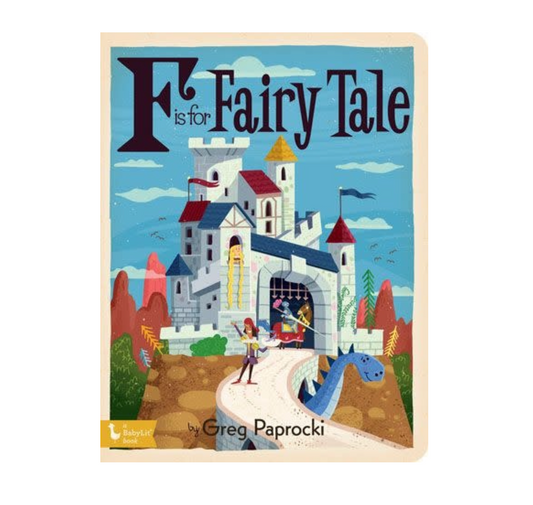 board book - babylit alphabet - f is for fairy tales by gibbs smith