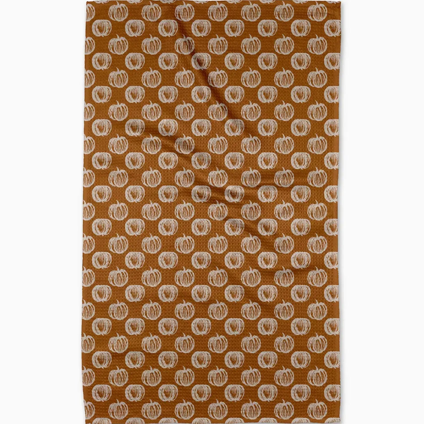 tea towel - microfiber autumn - fall bounty pumpkins by geometry house