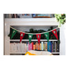 pennant flags - "family" - red & green bunting by oxford pennant