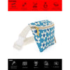 bag - fanny pack slim recycled - daisy blue by fydelity