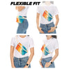 bag - fanny pack slim recycled - retro rainbow by fydelity