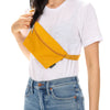 bag - fanny pack ultra-slim recycled - mustard by fydelity