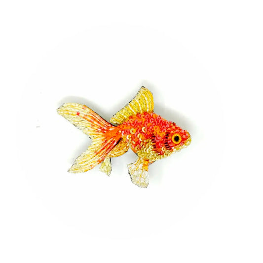brooch pin - fantail goldfish by trovelore