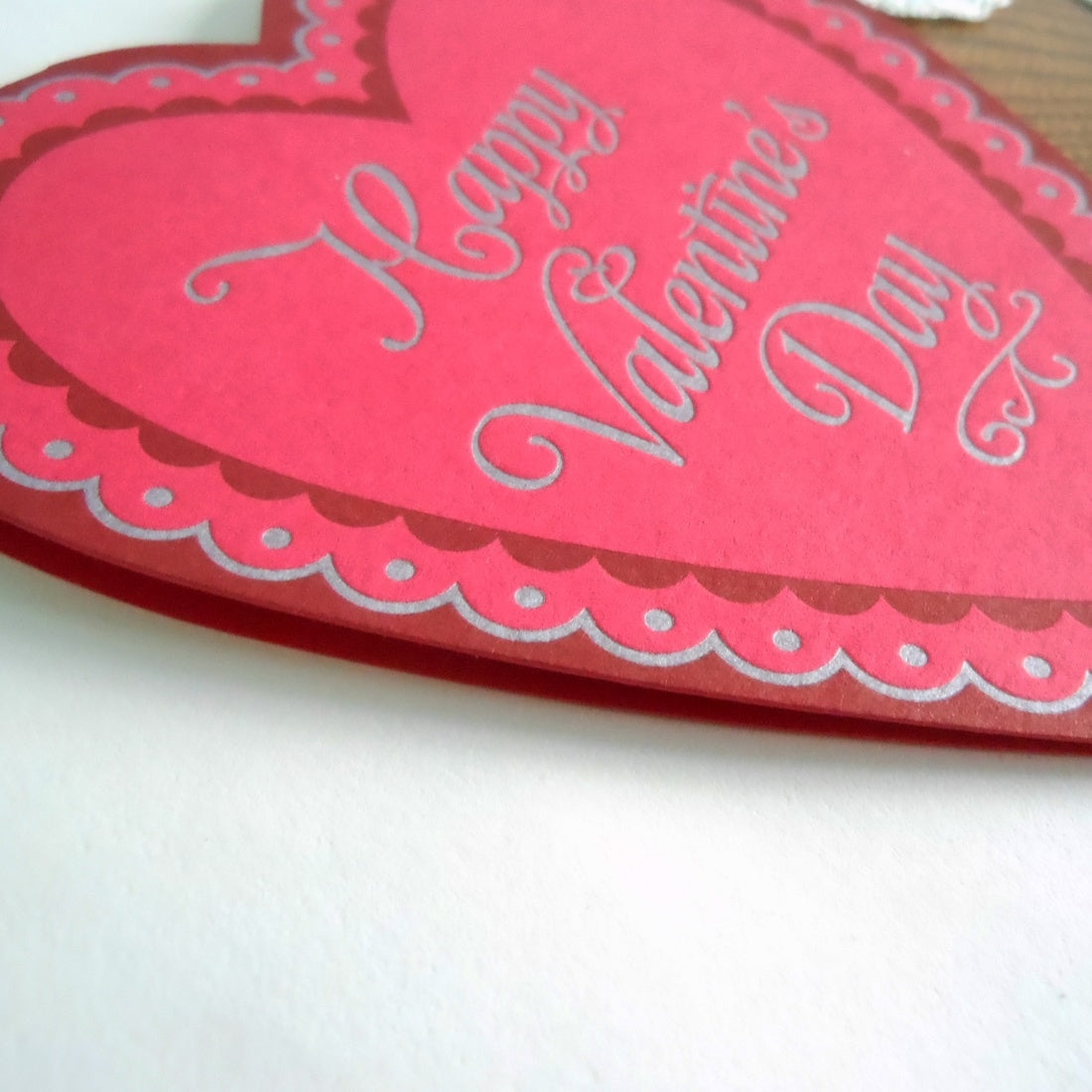 card - valentine heart by a. favorite design