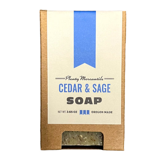 Soap | Plenty Organic | Cedar & Sage