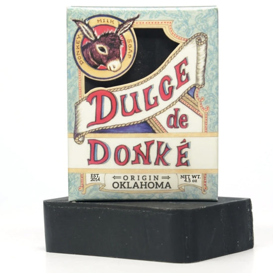 soap - donkey milk - activated charcoal by dulce de donke