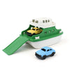 toy - ferry boat - green/white by green toys