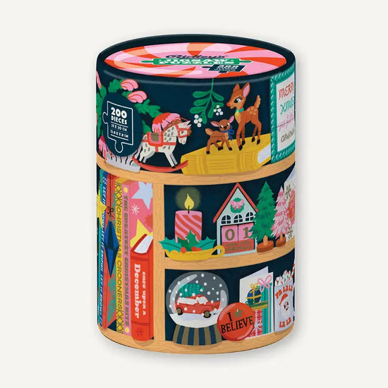 puzzle - festive curiosities - 200-piece by chronicle books