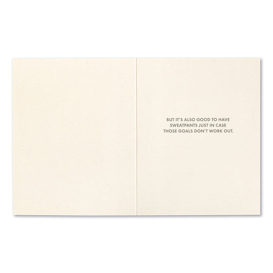 card - encouragement - goals by compendium