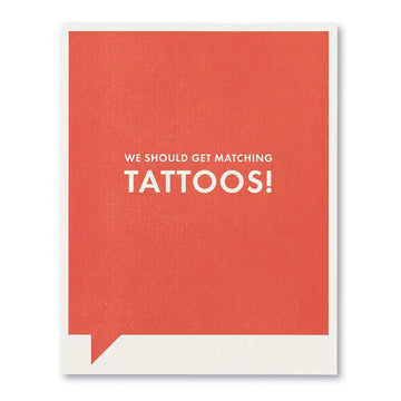 card - friendship - matching tattoos by compendium