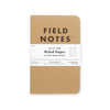 memo book - kraft field notes - 3-pack by field notes