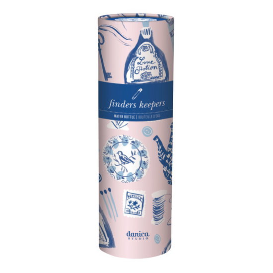 water bottle - "finders keepers" by now designs