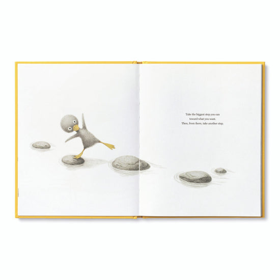 book - finding muchness ( duckling plush companion) by compendium