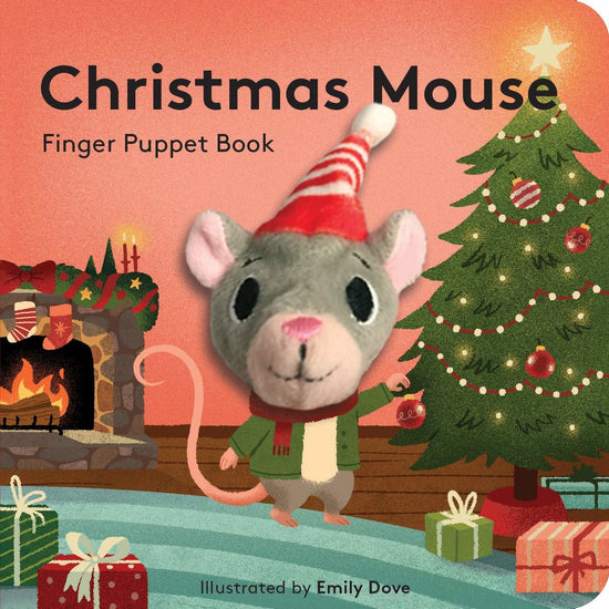 board book - finger puppet - christmas mouse by chronicle books