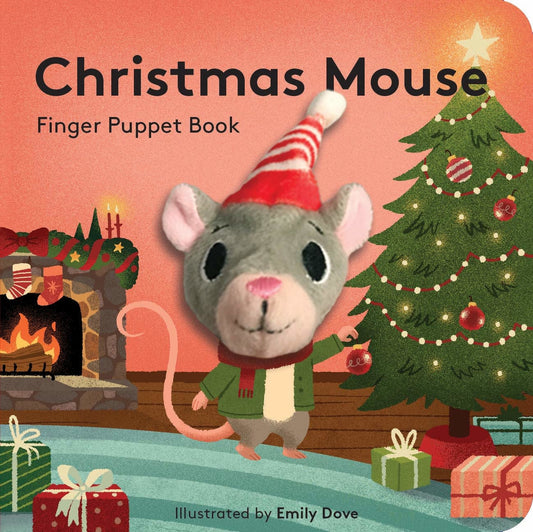 board book - finger puppet - christmas mouse by chronicle books