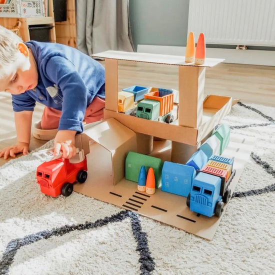 toy - fire truck by luke's toy factory