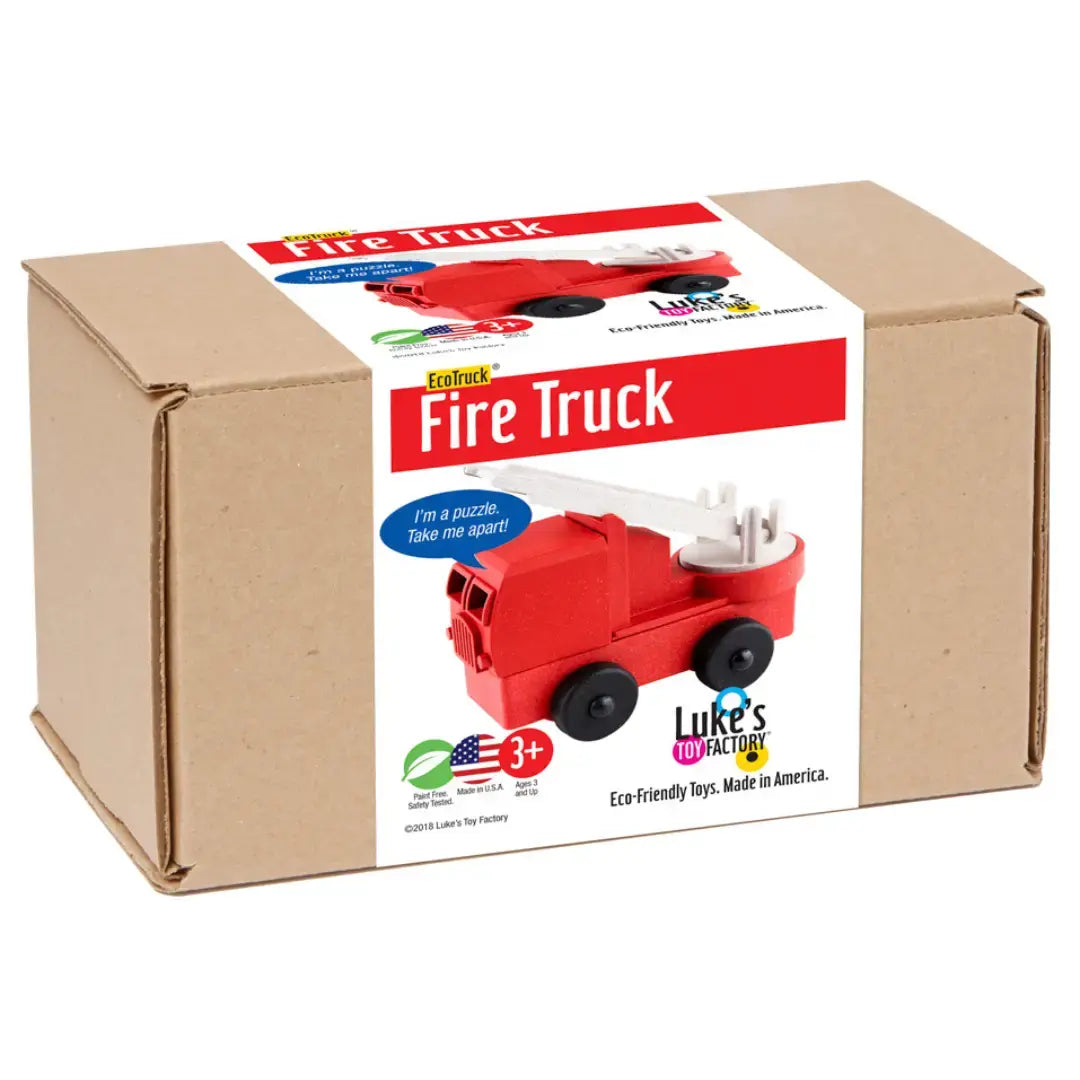 toy - fire truck by luke's toy factory