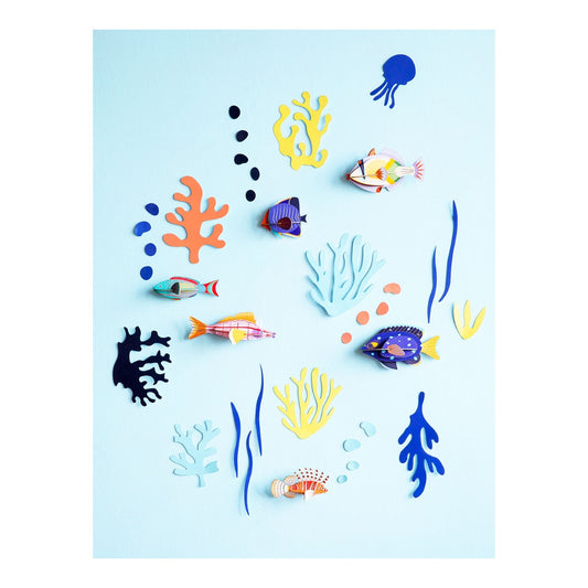 3d sea creature puzzle - small by studio roof