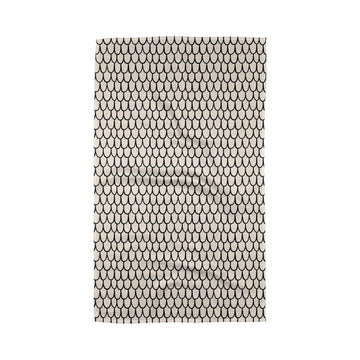 tea towel - microfiber - fish scale scribble by geometry house