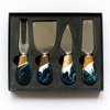 Cheese Knife Set | Resin Coated |