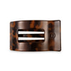 hair clip - flat rectangle medium by teleties