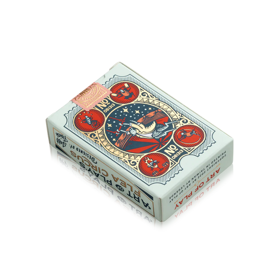 playing cards - flea circus (mini deck) by art of play