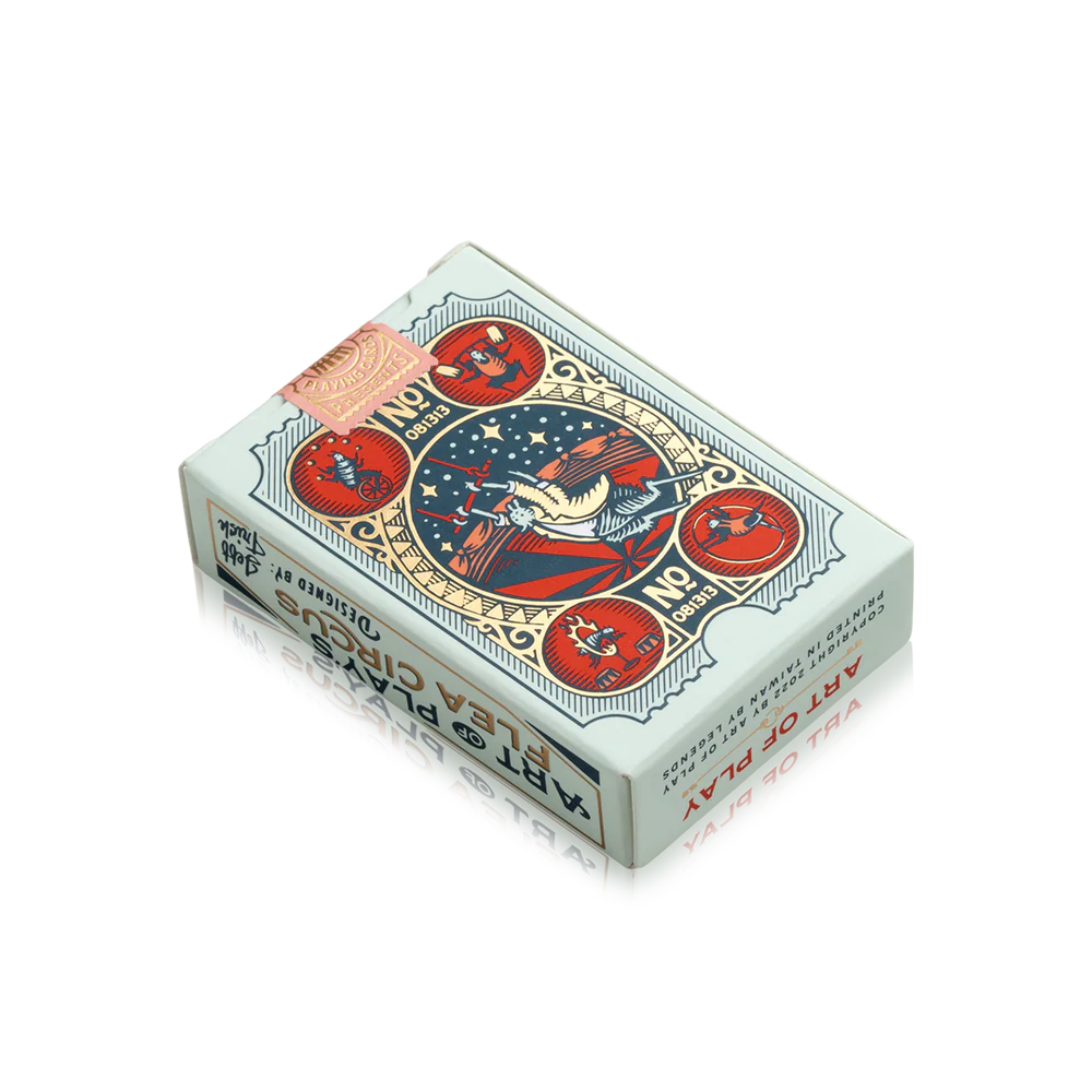 playing cards - flea circus (mini deck) by art of play