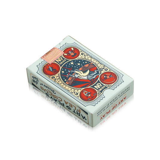 playing cards - flea circus (mini deck) by art of play
