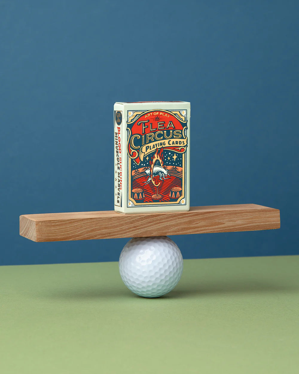 playing cards - flea circus (mini deck) by art of play