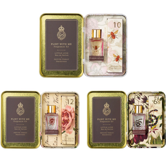 fragrance kit - flirt with me by margot elena (tokyo milk/lollia/infinite she)