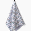 tea towel - microfiber - floral scallops by geometry house