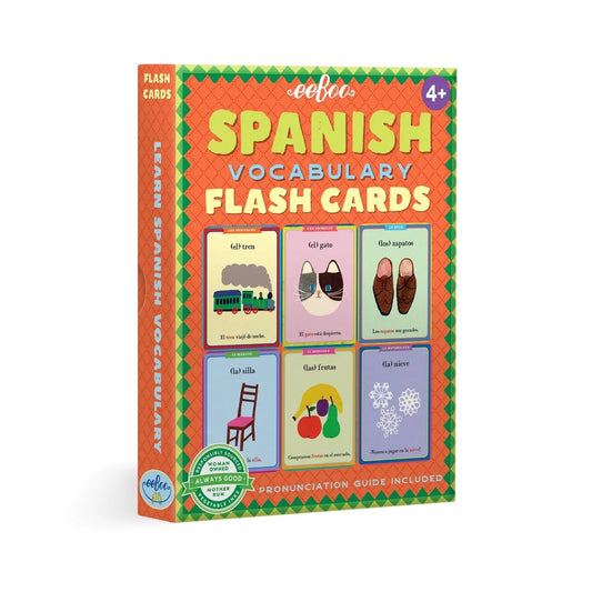 flash cards - spanish vocabulary by eeboo